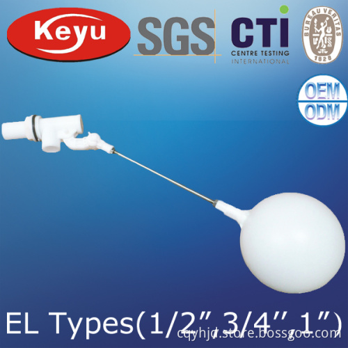 PVC Big Flow Float Valve EL Series
